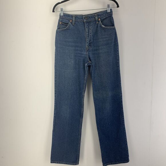 Vintage Levis Jeans Womens 27x32 California Straight Relaxed USA Orange Tab 70s - Picture 1 of 8